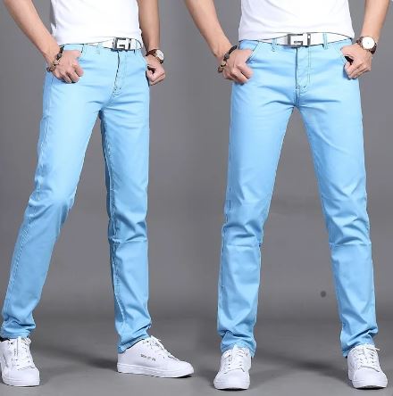 Men's Refined Cotton Casual Slacks
