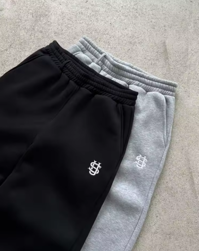 Men's Embroidered Sweat Pants