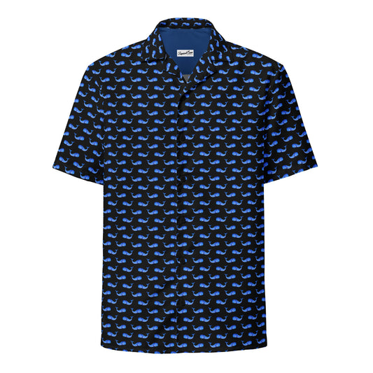 Ocean Rhythm Whale Hawaiian Shirt - Summer 2026