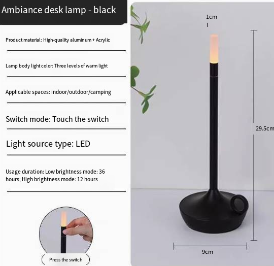 LED Vintage Candle Lamp