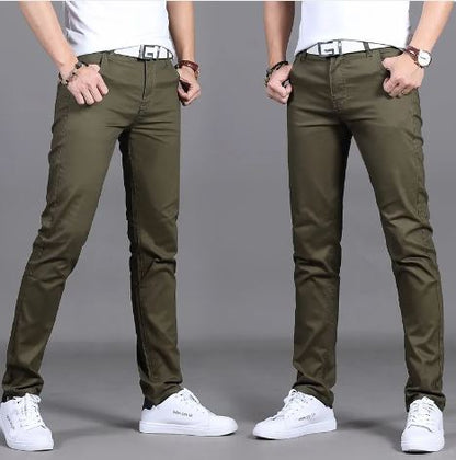 Men's Refined Cotton Casual Slacks