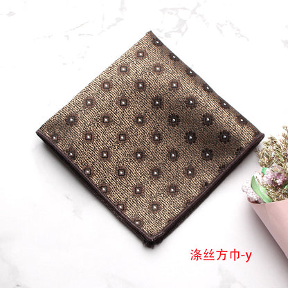 Men's Formal Wedding Suit Pocket Square Accessories