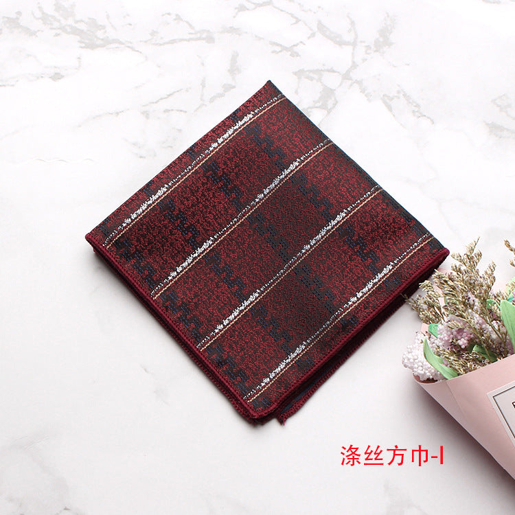Men's Formal Wedding Suit Pocket Square Accessories