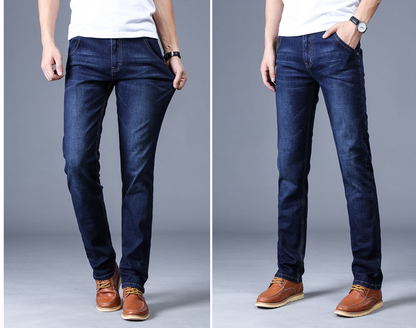 Men's Straight Denim Pants