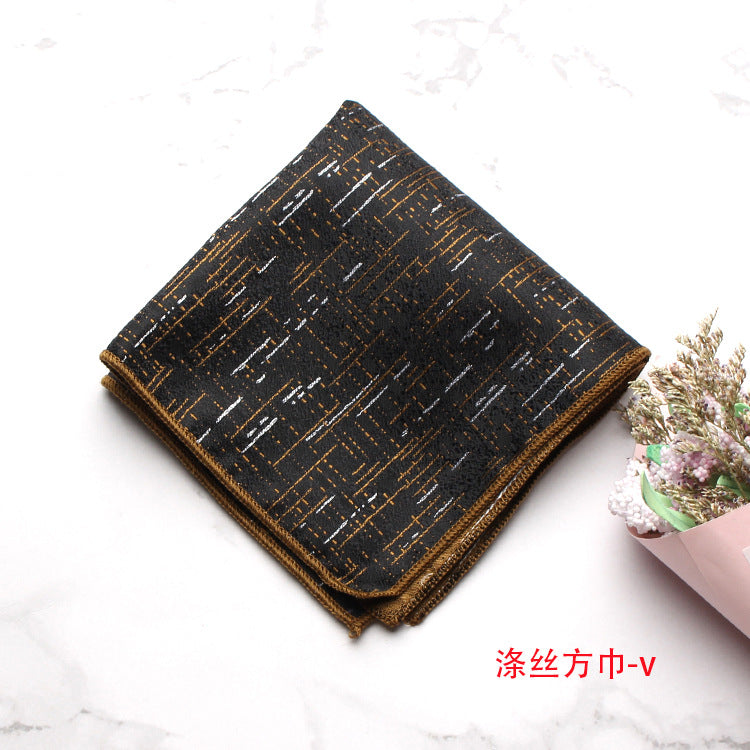Men's Formal Wedding Suit Pocket Square Accessories