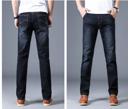 Men's Straight Denim Pants