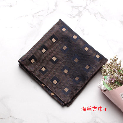 Men's Formal Wedding Suit Pocket Square Accessories