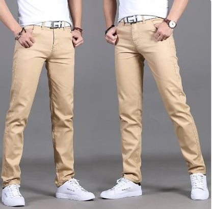 Men's Refined Cotton Casual Slacks