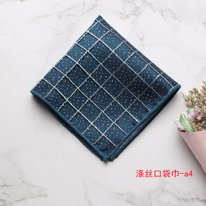 Men's Formal Wedding Suit Pocket Square Accessories